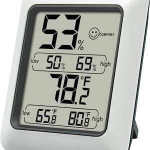 ThermoPro TP50 Digital Hygrometer Thermometer – Indoor Humidity Gauge