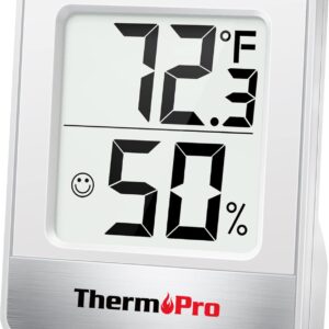 ThermoPro TP49 Mini Hygrometer Thermometer – Indoor Temperature & Humidity