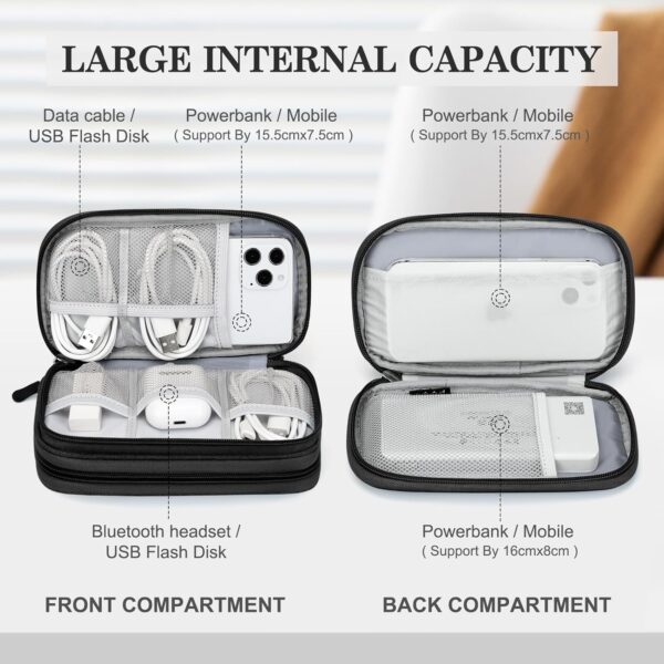 FYY Electronics Accessories Organizer – Waterproof Travel Case - Image 3
