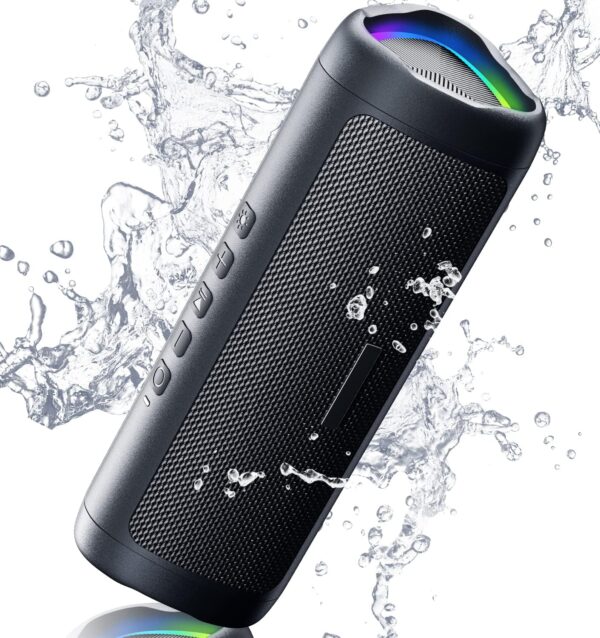 Waterproof Bluetooth Speaker – Portable with Long Playtime