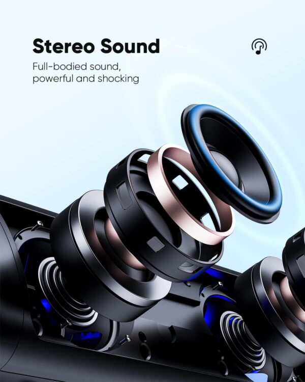 Waterproof Bluetooth Speaker – Portable with Long Playtime - Image 2