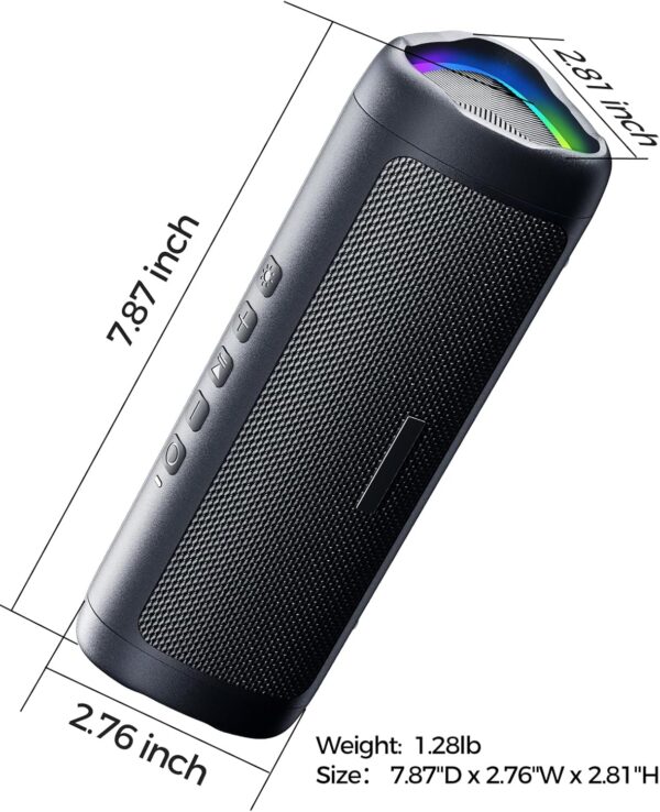 Waterproof Bluetooth Speaker – Portable with Long Playtime - Image 8