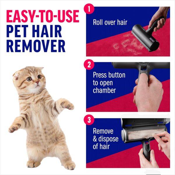 CHOM Reusable Pet Hair Remover Roller – Furniture & Bedding - Image 3