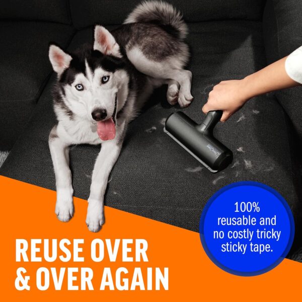 CHOM Reusable Pet Hair Remover Roller – Furniture & Bedding - Image 4