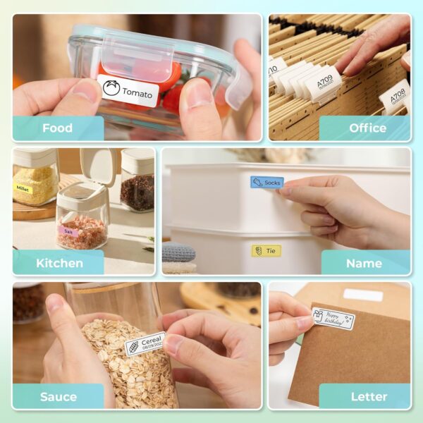 Nelko P21 Bluetooth Label Maker – Portable, App Templates - Image 9