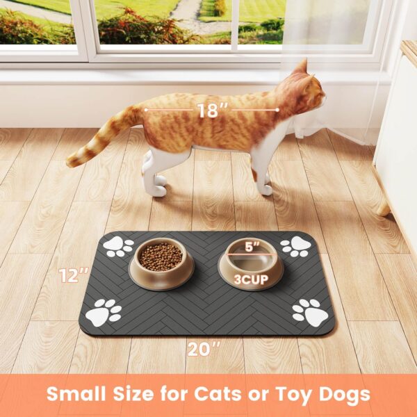 Absorbent & Waterproof Pet Feeding Mat – 12×20 in, Anti‑Slip - Image 9