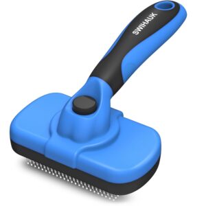 Swihauk Deshedding Grooming Brush – Gentle, Easy‑Clean