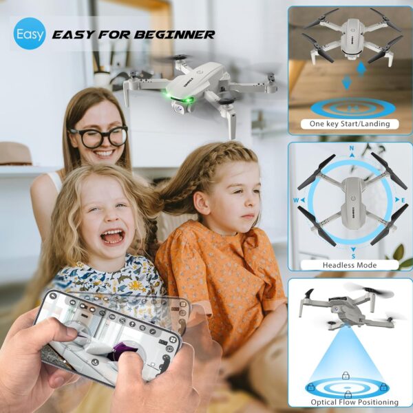 SIMREX GPS Quadcopter Drone – 4K Camera, Altitude Hold, Waypoints - Image 4