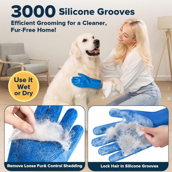 Augwind Pet Toothbrush Kit – Finger Brushes & Dual‑Head Brush - Image 3