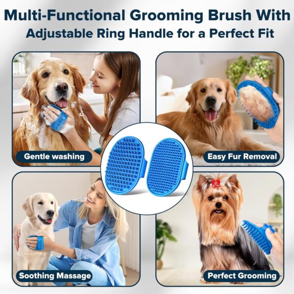 Augwind Pet Toothbrush Kit – Finger Brushes & Dual‑Head Brush - Image 5