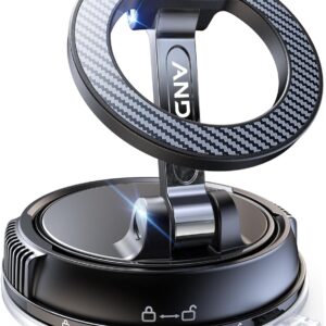 MagSafe Car Mount – Strong Magnetic Windshield/Dash Phone Holder