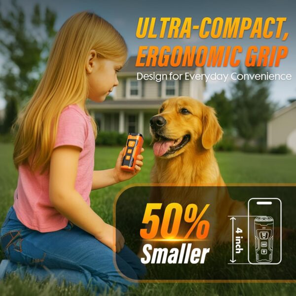 YUYQA Ultrasonic Dog Trainer & Deterrent – Rechargeable, LED Flashlight - Image 6